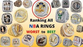 Ranking All NBA Rings WORST to BEST