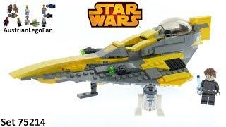 Lego Star Wars 75214 Anakin´s Jedi Starfighter - Lego Speed Build Review