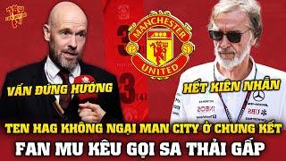 Tin Bóng Đá Tối 224 Ten Hag Khẳng Định MU Đang Đi Đúng Hướng Fan Phẫn Nộ Đòi Sa Thải