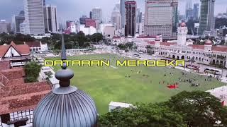 Dataran Merdeka Kuala Lumpur Malaysia  DJI Mavic Air footage