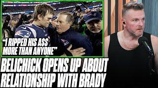 Bill Belichick TELLS ALL About Relationship With Tom Brady In Podcast...  Pat McAfee Reacts