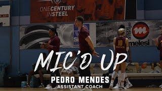 Gopher Volleyball Micd Up with Pedro Mendes