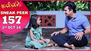 Malli Serial  EP 157 Sneak Peek  2nd Oct 2024  Nikitha  Vijay  Saregama TV Shows Tamil