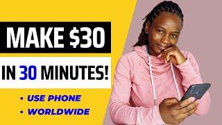 Earn $90+ Daily Doing this EASY Online Job on Your PHONE  Worldwide Phone Jobs From Home