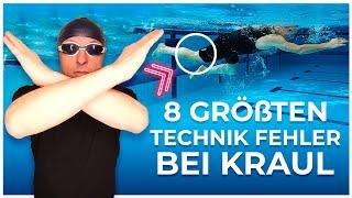 Machen Sie auf keinen Fall diese 8 FEHLER beim KRAULSCHWIMMEN