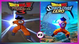 Dragon Ball Sparking Zero vs Dragon Ball Z Budokai Tenkaichi 3 - Early Gameplay Comparison