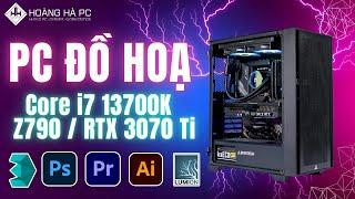 PC Đồ Họa CPU Intel i7-13700K + RTX 3070 Ti Tối Ưu Ngân Sách - Cân Mọi Tác Vụ