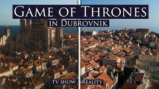 ALL Game of Thrones SCENES in DUBROVNIK Guide