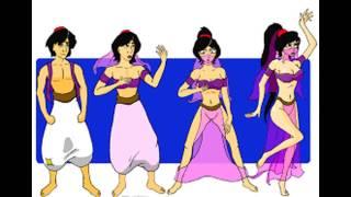 Aladdin Body Swap - Tg Transformation