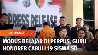 Miris Guru Honorer Cabuli 19 Siswa SD Aksi Dilakukan Selama 5 Tahun  Liputan 6