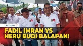 Wow Aksi Kapolda Metro Fadil Imran dan PJ Gubernur DKI Heru Budi Balapan Drag Race di Kemayoran