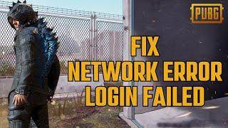 How to Fix Network Error Login Failed Issue on PUBG Mobile Game? 2024