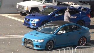 New Sti vs EVO X GSR