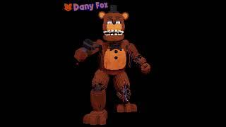 Withered Freddy Blender Animación #Shorts