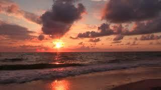 No Copyright Copyright Free Videos sunset beach sea waves