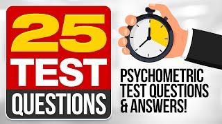 PSYCHOMETRIC TEST NUMERICAL REASONING TEST PRACTICE QUESTIONS & ANSWERS