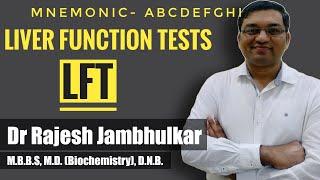 Liver Function Tests LFT with mnemonic- ABCDEFGHI