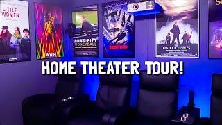 AMAZING Home Theater Tour 2020 5.1.2 Dolby Atmos 4K Dedicated Home Cinema Tour