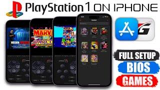 PlayStation 1 on iOS  Gamma Emulator Setup  BIOS & Games 