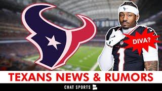 Houston Texans Rumors Stefon Diggs NOT A Diva + Juice Scruggs Playing LG? ESPN Top Edge Rusher List