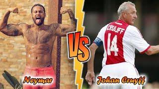 Johan Cruyff VS Neymar Transformation ⭐ 2023  From 01 To Now Years Old