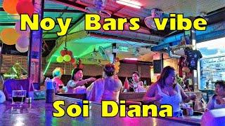 Soi Diana Pattaya  Noy bars party night