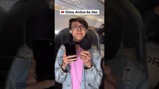 China Airlines Be Like #TheManniiShow.comseries voiceBy @mrnigelng