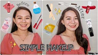 SIMPLE MAKEUP TUTORIAL FOR BEGINNERS USING AFFORDABLE PRODUCTS  Glad Ocampo