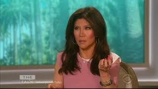 Julie Chen squeezes testicles