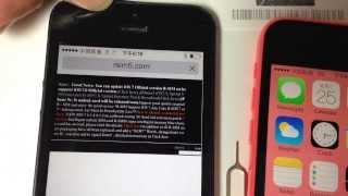 R-SIM 8 PRO IPHONE 5 IOS 7 UNLOCKING AND ACTIVATION