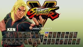 Street Fighter V arcade edition all characters unlocked and costumes in 2019