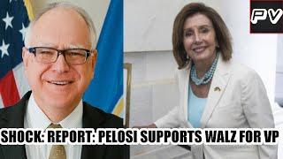 SHOCK Democrat Supports Gov. Tim Walz To Be Kamalas Vice President You WONT BELIEVE This....