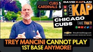 REKAP ️ Cubs 7-5 Loss to the Cardinals in London - Trey Mancini cannot play 1st base anymore