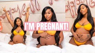 IM PREGNANT YALL BTS OF MY MATERNITY SHOOT