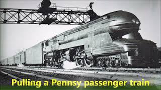 Pennsylvania S1 Duplex locomotive designed by Raymond Loewy and Modelled by Lionel and MTH 0 Gauge