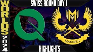 FLY vs GAM Highlights  LoL Worlds 2024 Swiss Stage Day 1  FlyQuest vs Gigabyte Marines