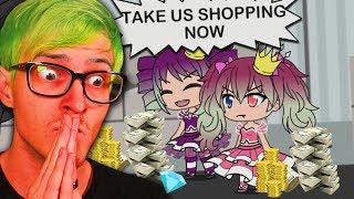 THE TWIN SPOILED BRATS  Gacha Life Reacton Try not to get angry