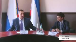 Рабочий визит вице-премьера Республики Крым Руслана Бальбека в город Судак.