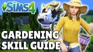 Complete Gardening Skill Guide Base Game Seasons Cottage Living  The Sims 4