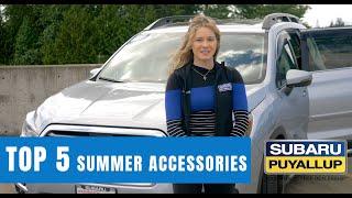 Top 5 BEST Subaru Accessories for Summer