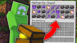 Minecraft Manhunt But There Are God Chests