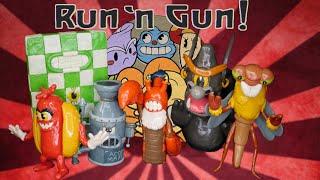 Cuphead Мини-Боссы Run n Gun Из ПластилинаОбзор Фигурок Из Пластилина