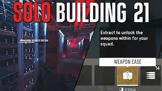 Solo Unlocking ALL 6 Weapon Cases in Building 21 - Easy Guide