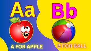 A for Apple B for Ball  ABC Song  ABCD Rhymes  Nursery Rhymes  DingoTV