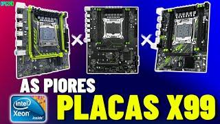 AS PIORES PLACAS MÃE X99 PARA XEON DO ALIEXPRESS? CORRA DESSAS PLACAS MÃE...