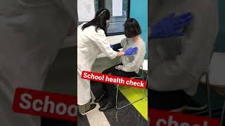 School Health check‼️学校で健康診断実施中‼️ #learnjapanese #toyolanguageschool #studyinjapan #helth #shorts