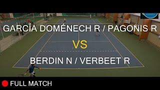 GARCÍA DOMÉNECH R ESP  PAGONIS R GRE VS BERDIN N RUS  VERBEET R NED