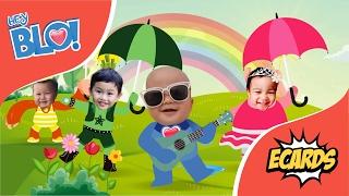 Hey Blo  E-card - Halo Pelangi