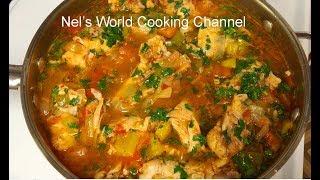 Chakhokhbili Georgian Chicken With Herbs - Georgian Cuisine Chakhokhbili - Чахохбили