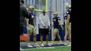 Mike Denbrock is BACK and Micd Up  Notre Dame Football